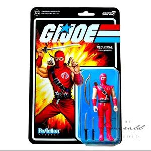 *NEW* G.I. Joe ReAction Figures - Red Ninja